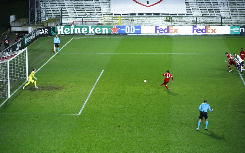APTOPIX Belgium Soccer Europa League